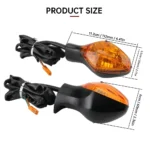 Turn Signal Indicator Light For HONDA CBR500R CBR650F CB650F CB500F CB500X MSX125 Rebel 500 300 Motorcycle Directional Blinker - Image 6