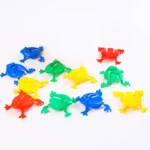 5pcs Cute Retro Frogs Model Toys Classic Plastic Jumping Frog Toys For Kids Gift Simple Creative Outdoor Sport Toy - Image 4