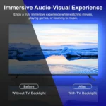 Smart TV LED Backlight with Camera, Suitable for 55-65 Inch Screen TV Backlight Synchronized Screen and Music Flexible LED Strip - Image 5