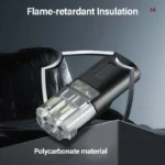 Electrical Wire Terminal No Stripping Quick Cable Connectors Dual Line Interconnection Detachable Safety Electric Wire Connector - Image 2