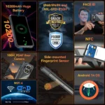 2025 NEW CUBOT KINGKONG X PRO 5G Rugged Smartphone Android Dimensity 8200 Mobile Phone 6.72 Inch 24GB+256GB 10200mAh Cellphone - Image 6