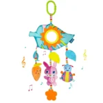 Baby Car Seat Stroller Toys Hanging Plush Crib Colorful Bell Soft Baby Sensory Rattles with Teether for Babies 0-12 Months Gift - Image 2