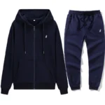 Men's classic hoodies and sport pants for autumn and winter, suitable for casual fitness, warmth and casual sportswear sets in a - Image 2