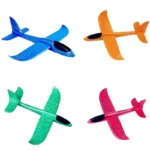 50CM Big Foam Plane Glider Hand Throw Airplane Light Inertial EPP Bubble Planes Outdoor Launch Kids Toys for Children Boys Gift - Image 3