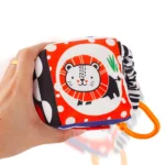 Baby Newborn Crib Hanging Rattle Toys Early Development for 0-12 Months High Contrast Black and White Learning Education Toy - Image 3