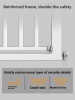 Pet fence dog enclosure indoor fence stair railing pet barrier gate isolation barrier gate dog cage Cat Crates & Containment - Image 3