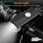 5 Sets Bicycle Front Light Portable LED Charging Bike Light Waterproof Cycling Flashlight Rear Light Bike Accessories - Image 2