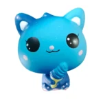 Squishy Blue Dream Starry Sky Unicorn Dog Panda Squeeze Stress Relief Toy Set，Slow Rising Soft Fidget Toys for Kids Girl Gift - Image 6
