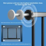 Indoor pet fence, dog and cat barrier, door railing, stair railing, child fence, child isolation gate Cat Crates & Containment - Image 4