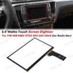 6.5 Inch Shiny Touch Screen for TDO-WVGA0633F00045 For VW MIB STD2 Discover 200 680 684 682 Car Multimedia Navigation Radio