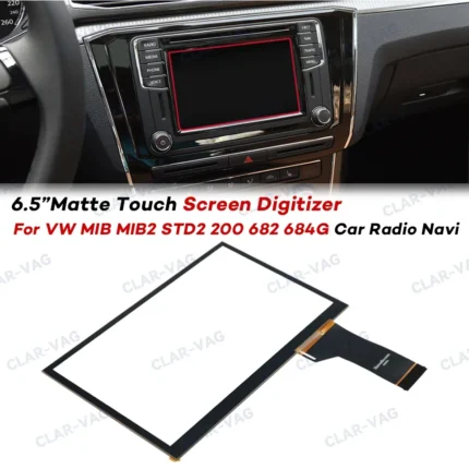 6.5 Inch Shiny Touch Screen for TDO-WVGA0633F00045 For VW MIB STD2 Discover 200 680 684 682 Car Multimedia Navigation Radio