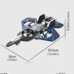 With Lights Glider Flying Helicopter RC Hobby Jet Plane 2.4G Stunt Remote Control Foam Fighter Airplane Toy Drone with Light - Image 5