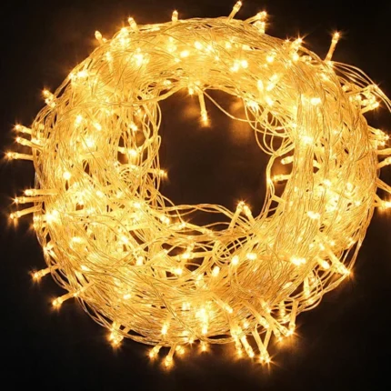10M 20M 50M 100M Christmas Garland Lights Led String Fairy Light Festoon Lamp Outdoor Decorative Lighting for Wedding Party