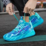 Hot Selling Men Basketball Shoes Warm Comfort Cushioned Professional Tennis Training Shoes Anti Slip and Wear-resistant Sneakers - Image 5