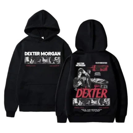 New TV Program Dexter Morgan Bay Harbour Butcher Men's Autumn Winter Casual Fashion Retro Loose Warm Trendy Sportswear