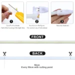 High Bright COB LED Strip Light 288leds/M EU Plug 220V 110V US Plug Outdoor Garden FOB LED Tape For Bedroom Kitchen Lighting - Image 4