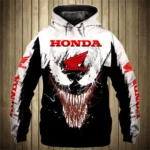 Honda Men's Hoodie 3D Printed Motorcycle Men's Hoodie Fashion Outdoor Sports Honda Racing Hoodie Oversized Honda Sportswear
