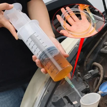 500ml Car Syringe Oil Pump Plastic Syringe With Large Industrial Oil Tube Capacity Needle Multifunction Pump