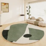 Nordic Style Rugs for Bedroom Fluffy Soft Cloakroom Carpet Light Luxury Living Room Decoration Abstract Rug Thick Anti-slip Mat - Image 2