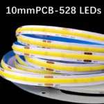 LED Strip Light 10mm PCB DC 12V 24V COB LED Strip Lights for Home Decor DIY Warm Nature Cool White High Density 528LEDs/m