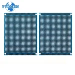 5/10PCS PCB Board Prototype Board Blue 7x9cm Double Sided Universal Printed Circuit Boards DIY Electronic Kit, for Arduino - Image 2