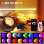 Tuya Smart Led Sunset Projector Lamp Smart Life App IR Remote Control RGB Atmosphere Spotlight Night Light for Party Photography - Image 6