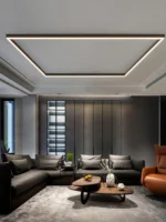 Modern Long Strip Ceiling Light Surface Mounted Minimalist Aisle Lamp Living Room Bedroom Kitchen Home Office LED Lighting - Image 2