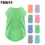 Sun Protection Dog Shirts with Reflective Strips, Quick Dry, Soft Stretchy Fabric, Available in Sizes for Small to Large Dogs!