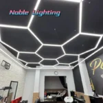 Muiti Garage Light Hexagon Led Lights Lamp Highly Efficient Honeycomb LED Light Customized for Barber Ceiling Lighting Workshop - Image 4