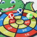 Educational Games Dart Board Baby Toy Stickey Ball Dart Indoor Sports Child Montessori Games for Children 3 to 12 Years - Image 2