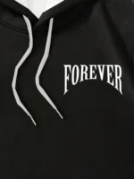 European and American men's autumn angel print comfortable soft hooded sweatshirt outdoor urban high street clothing - Image 5