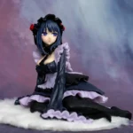 12cm My Dress-Up Darling Anime Action Figure - Black Maid Outfit Kitagawa Marin Shizuku Kuroe Figurine Collection Model Toy Gift - Image 3