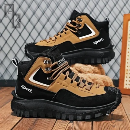 Men's Sneakers Plus Size Outdoor Shoes Fashion Versatile Hiking Shoes for Men Anti Slip Casual Shoes Spring Korean Version Shoe