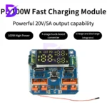 4S PD 100W Charge/Discharge Integrated Buck-Boost Module 20V 5A High-Power Output Lithium Battery Bidirectional Fast Charging - Image 3
