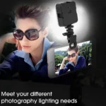 Pocket LED Selfie Light for IPhone Samsung IPad Mobile Phone Laptop Clip Ring Flash Fill Video Photo Ringlight Photography Lamp - Image 3