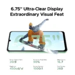 Global Version DOOGEE Note59 Pro 5G Smartphone Android 15 Mobile Phone 8GB RAM 256GB ROM 6.75" HD+ 6250mAh Battery NFC Cellphone - Image 4