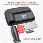 For Audi A4 A3 A6 TT S4 S5 S6 A1 A2 A5 A7 A8 Q1 Q2 Q3 Q4 Q5 Q6 Q7 Q8 B8 B9 B6 C6 Qua Car Seat Gap Crevice Storage Box Cup Holder - Image 2