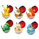 Pokemon Figure Bulbasaur Eevee Charmander Squirtle Pikachu Piplup Cubone Mimikyu Jigglypuff Poke Ball Pokeball Toy Ornament Doll - Image 2