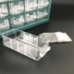 25 Multi-grid Drawer Parts Box Wall-mounted Screw Classification Component Box Tool Case electronic components Storage ToolBox - Image 3