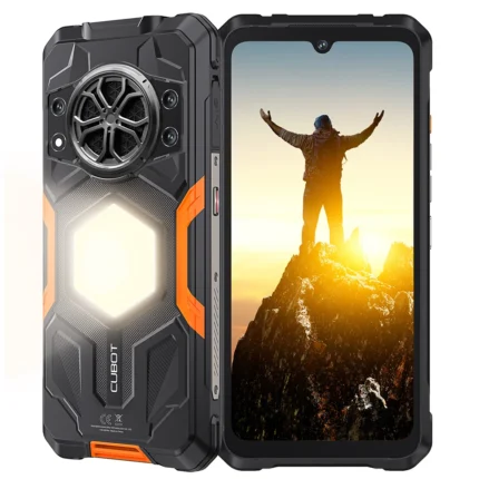 Cubot Rugged Smartphone Android 15, 15300mAh Battery,kingkong power 5, 6.88" 120Hz Screen, 16GB RAM (6+10), 128GB ROM, MTK G100