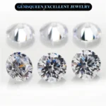 0.7~2.5mm Cubic Zirconia Stone Round 5A 100PCS~10000PCS Classic White Cubic Zircon Gems CZ For Jewelry Earring Ring Set DIY - Image 3