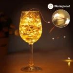 Led Fairy Lights Copper Wire String 1/2/5/10M Holiday Outdoor Lamp Garland For Christmas Tree Wedding Party Decoration - Image 4