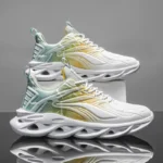 2025 Spring and Autumn Sports Shoes Men's Travel and Leisure Shoes Breathable Mesh Running Shoes Men's Shoes - Image 5