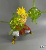 ZT Toys Studio Ancient Warrior Broly Aciton Figure 1/12 Green Yellow Long Hair Broli Figure Dragon Ball Anime Collect Model TOYS - Image 4