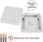 Motion Controlled Human Body Sensor LED Night Light Smart Battery Operated WC Bedside Lamp For Room Hallway Pathway Home Light - Image 4