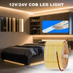 5M 10M 12V 24V COB LED Strip Light IP67 Waterproof DC Plug/2Pin Wire RA90 480LEDs/m Hight Bright Flexible Tape 3000K 4000K 6000K - Image 5