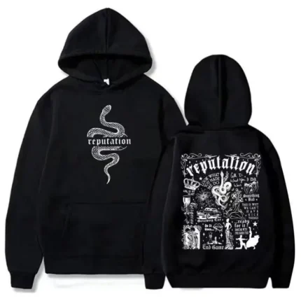 Cross border European Code Taylor Reputation Hoodie Reputation Music Hoodie