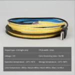DC 5V/12V USB COB Strip 5mm 400Leds/M White/Ice Blue/Neutral light/Warm Flexible Ribbon Rope Night Lamp TV Backlight LED Strip - Image 6