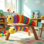 Baby Toy Twisted Caterpillar Infants and Toddlers Colorful Stress Relieving Toys Early Educational Toys Newborn Gift Squishy 1pc - Image 2