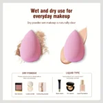 3/4/10 PCS Makeup Sponge Blenders Blending Sponge Foundation Applicator Cosmetic Sponges makeup tools free shipping wholesale - Image 3